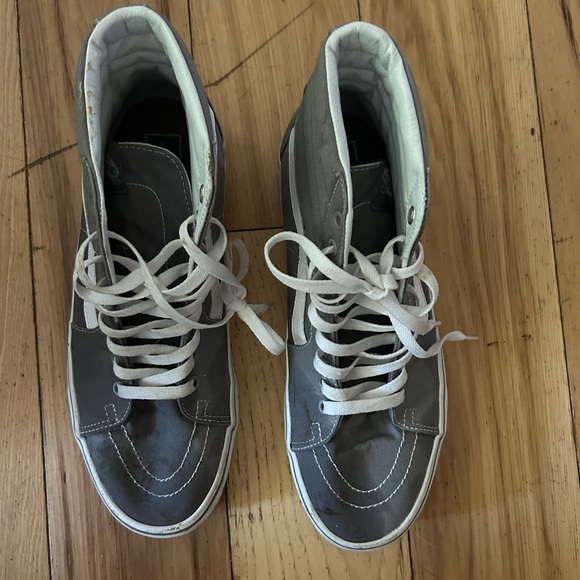 Old skool hightop Vans-sz 11.5, gray - Picture 1 of 5